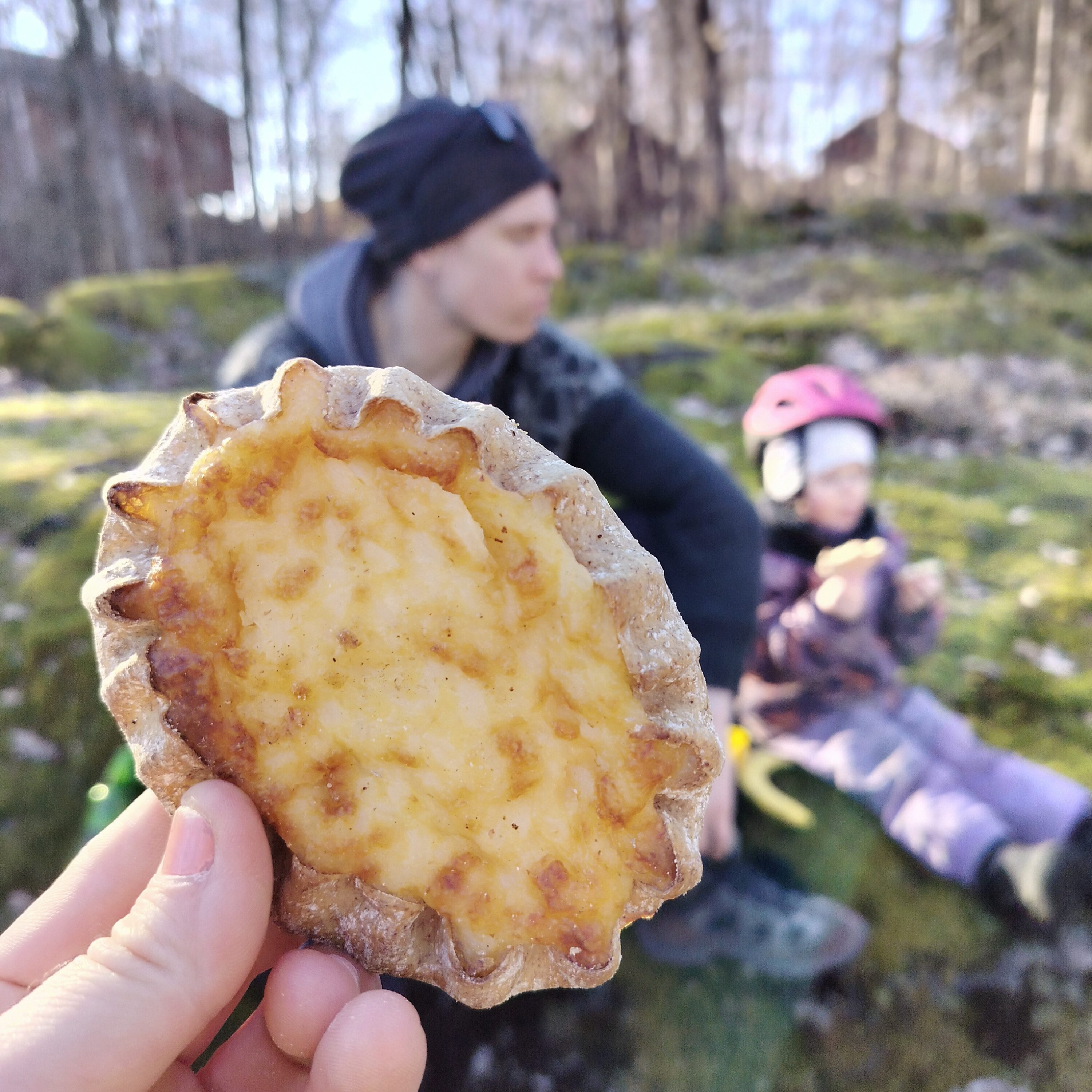 Eväshetki Espoon kartanolla. 